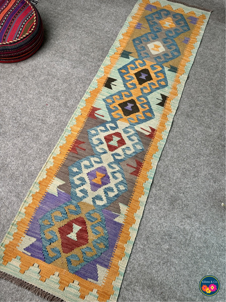Woolen Floor Runner 6'8x1’10