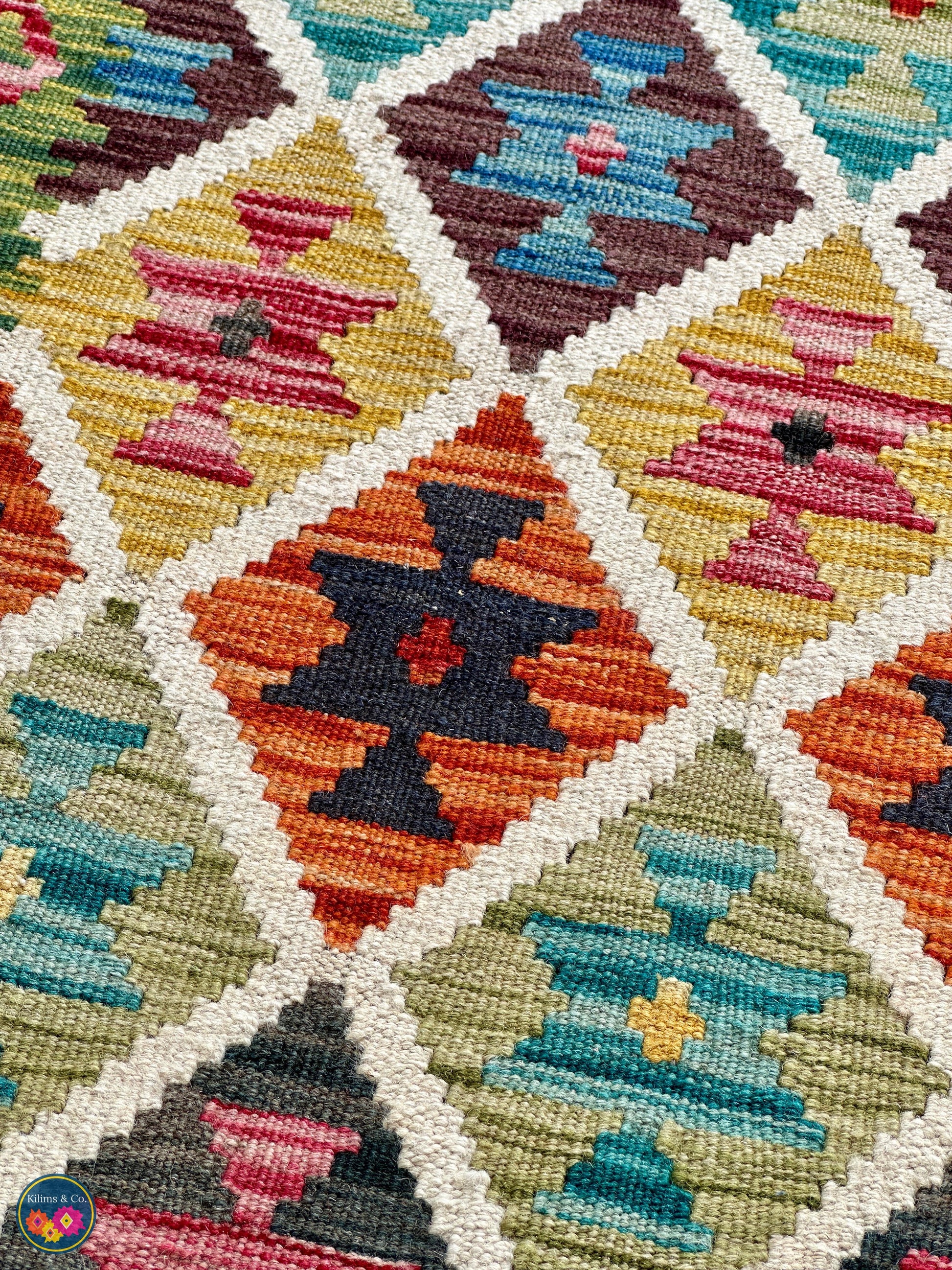 Woolen Floor Runner 6’8” x 2’1”