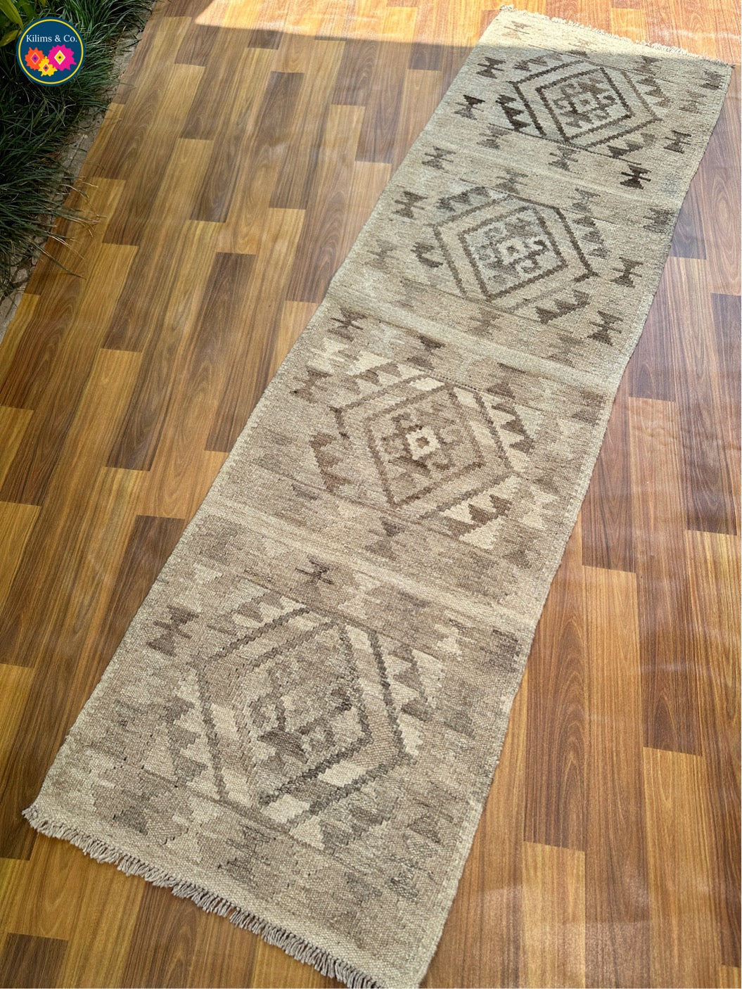 Woolen Floor Runner 6'3x1’10”