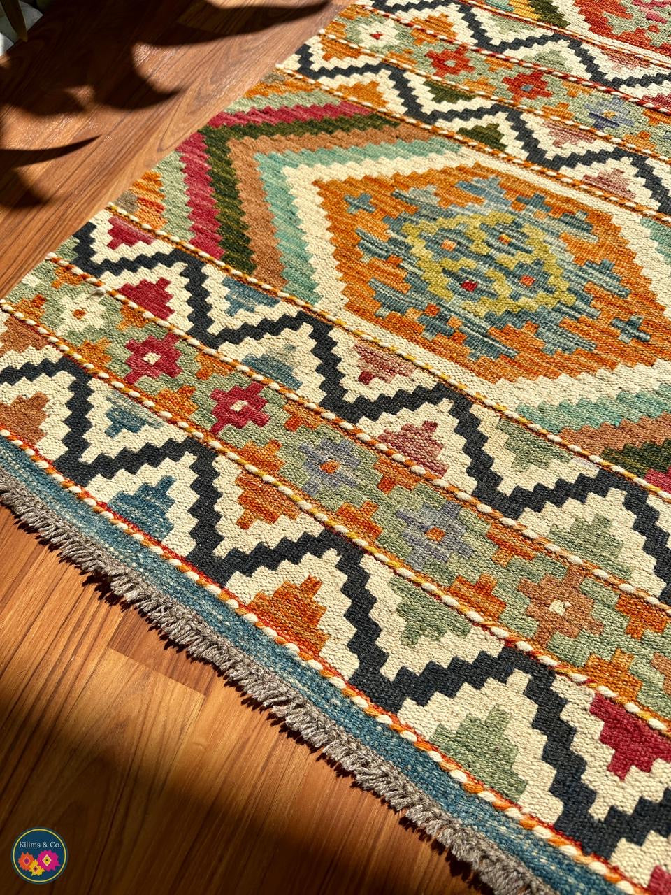 Woolen Floor Runner 6'3” x 2’2”