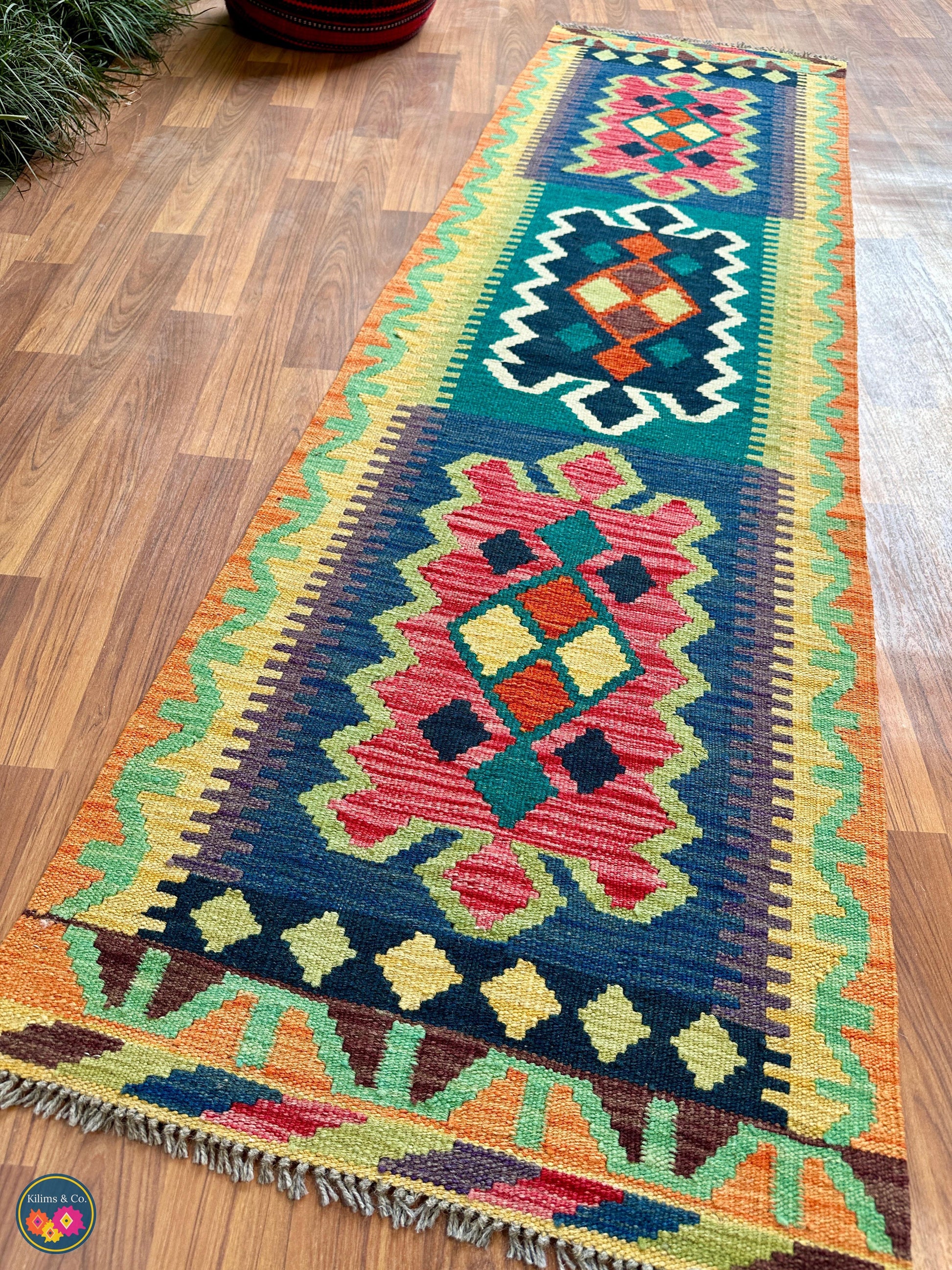 Woolen Floor Runner 6’9” x 2’0”