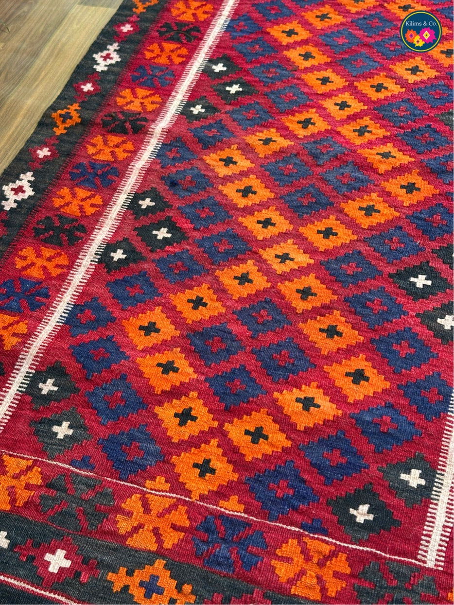 Pure wool kilim 5’2 x 3’0