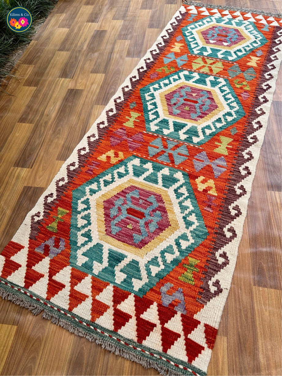 Woolen Floor Runner 6'4x2’3