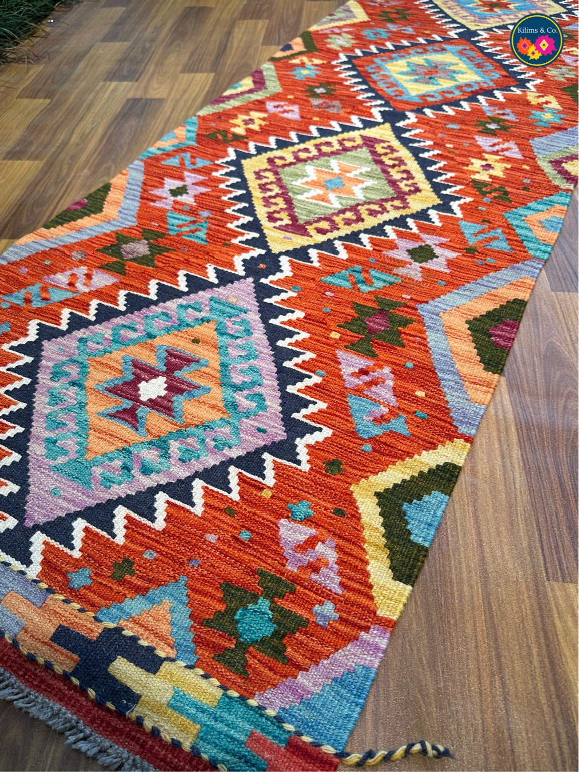 Woolen Floor Runner 6'8"x2’2”