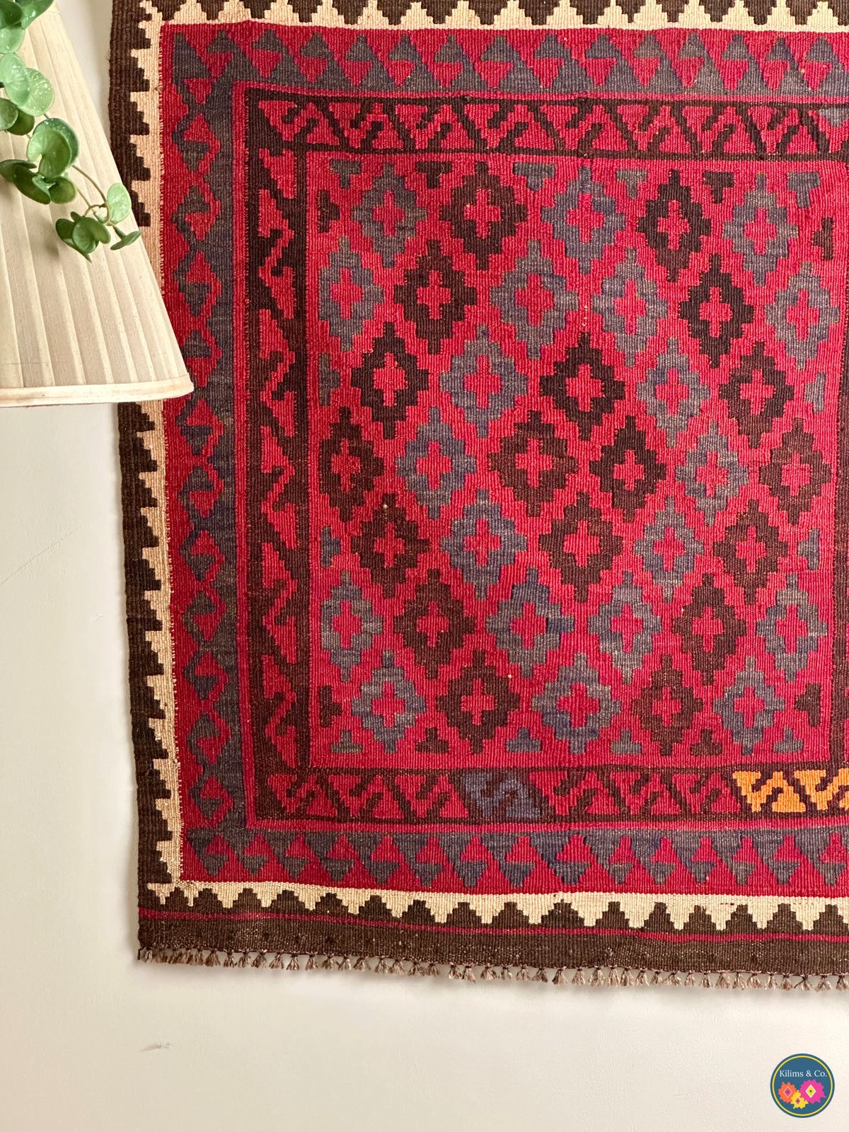 Pure Wool Hanging kilim 3’1” x 2’8”