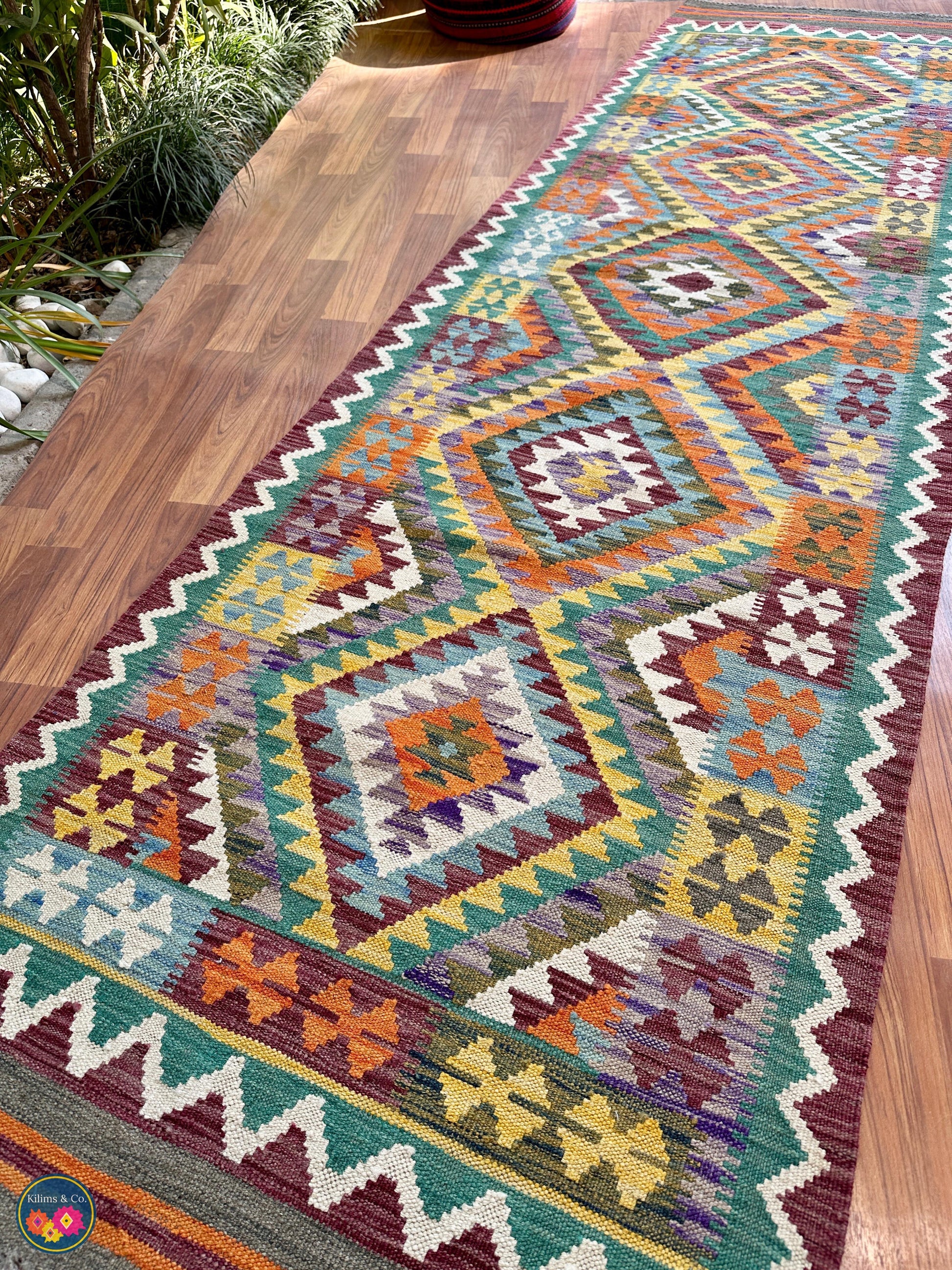 Woolen Floor Runner 10’0” x 2’8”