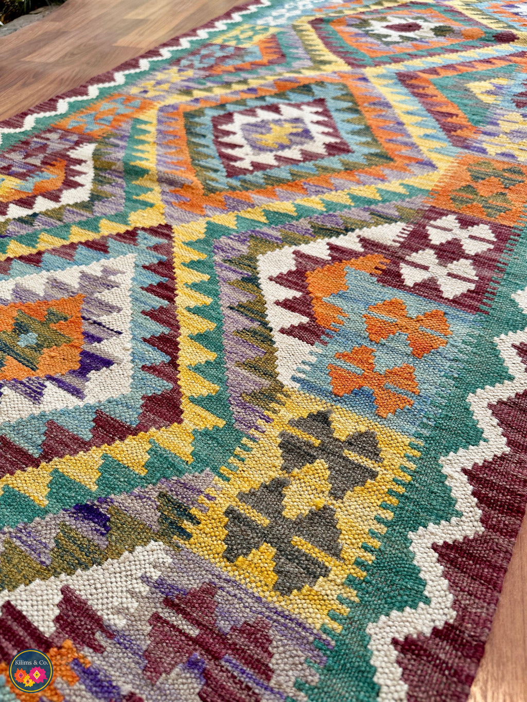 Woolen Floor Runner 10’0” x 2’8”