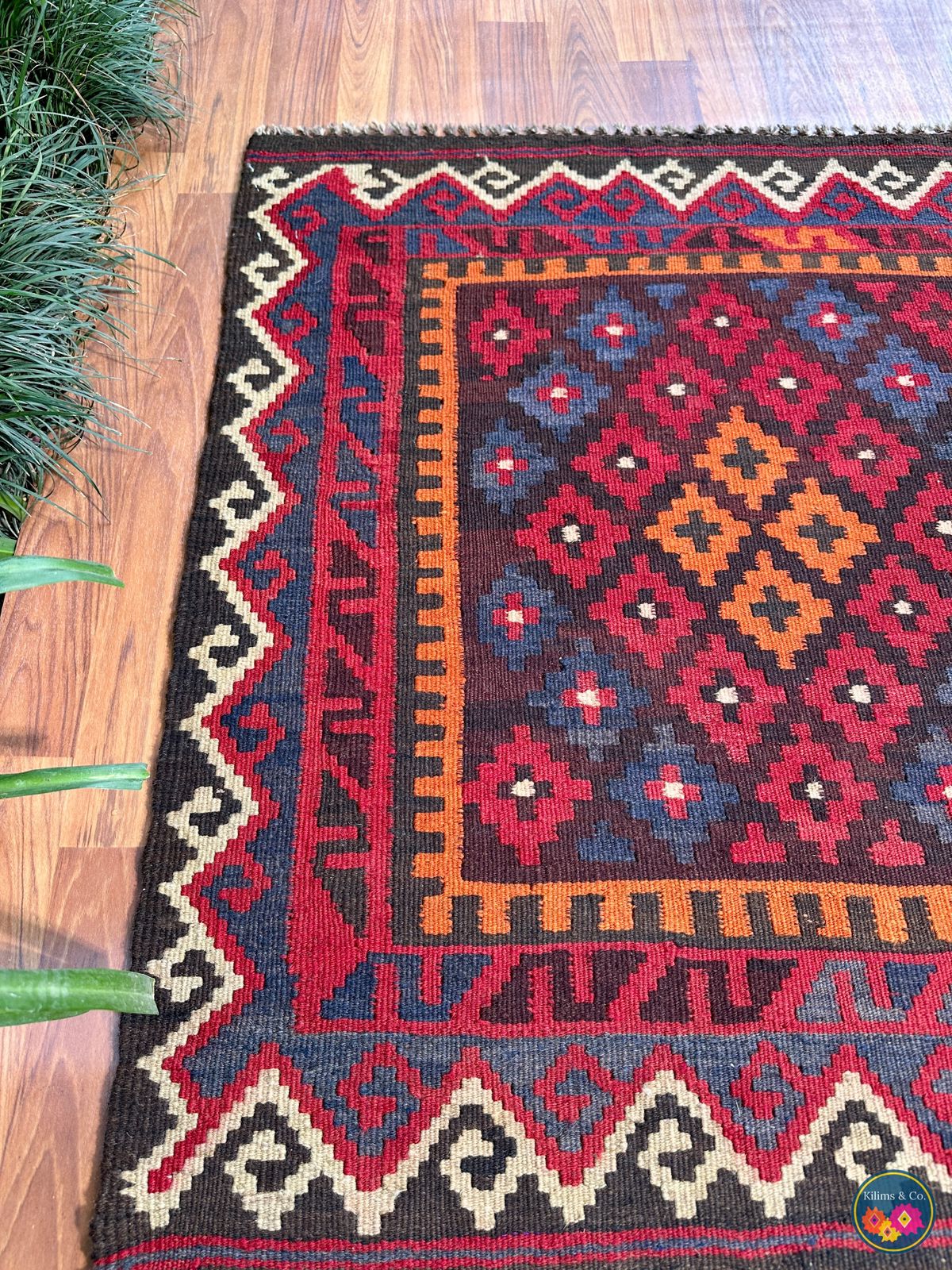 Pure Wool Hanging kilim 3’3” x 2’10”