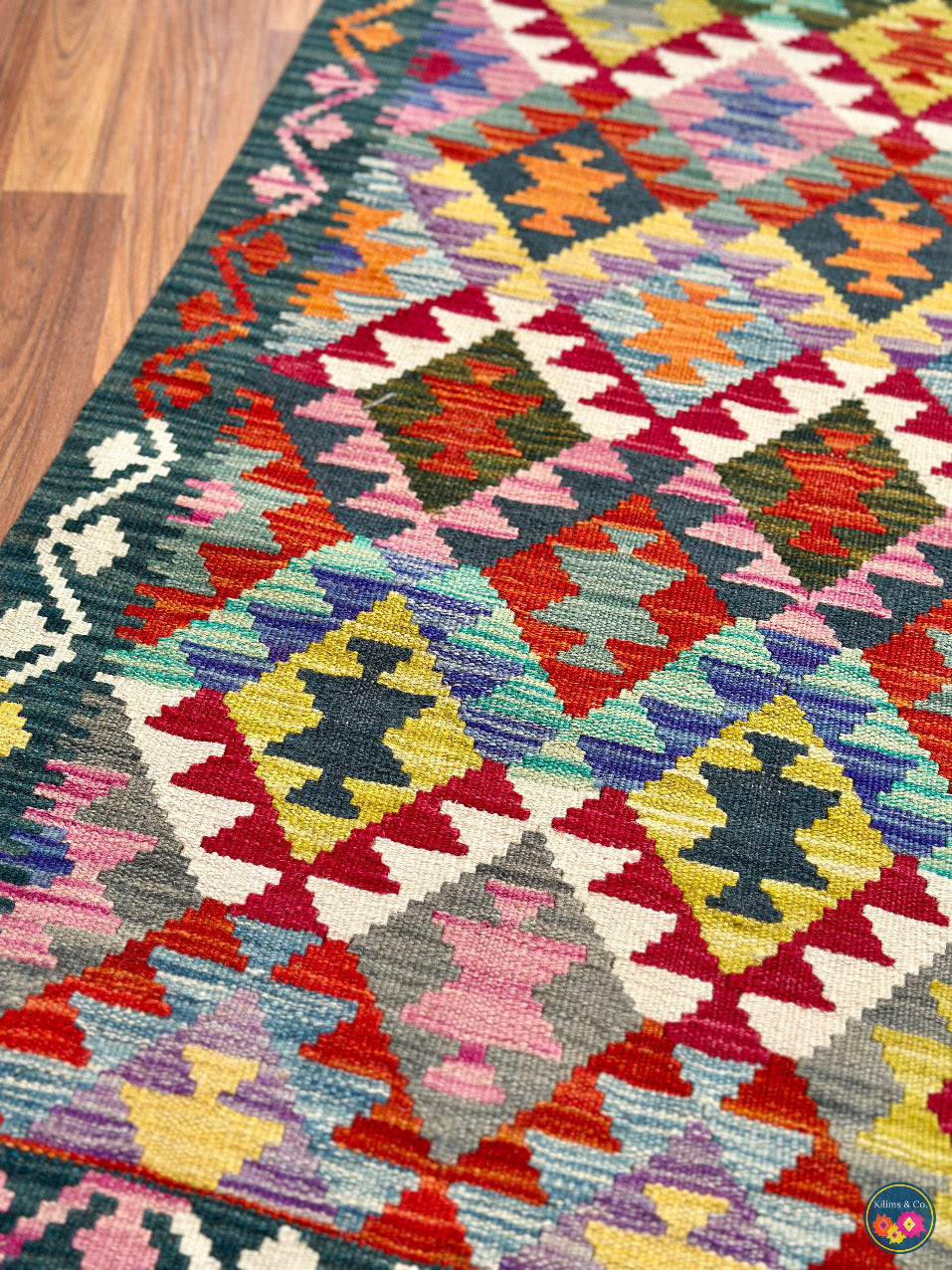 Woolen Floor Runner 6’7”x2’0”