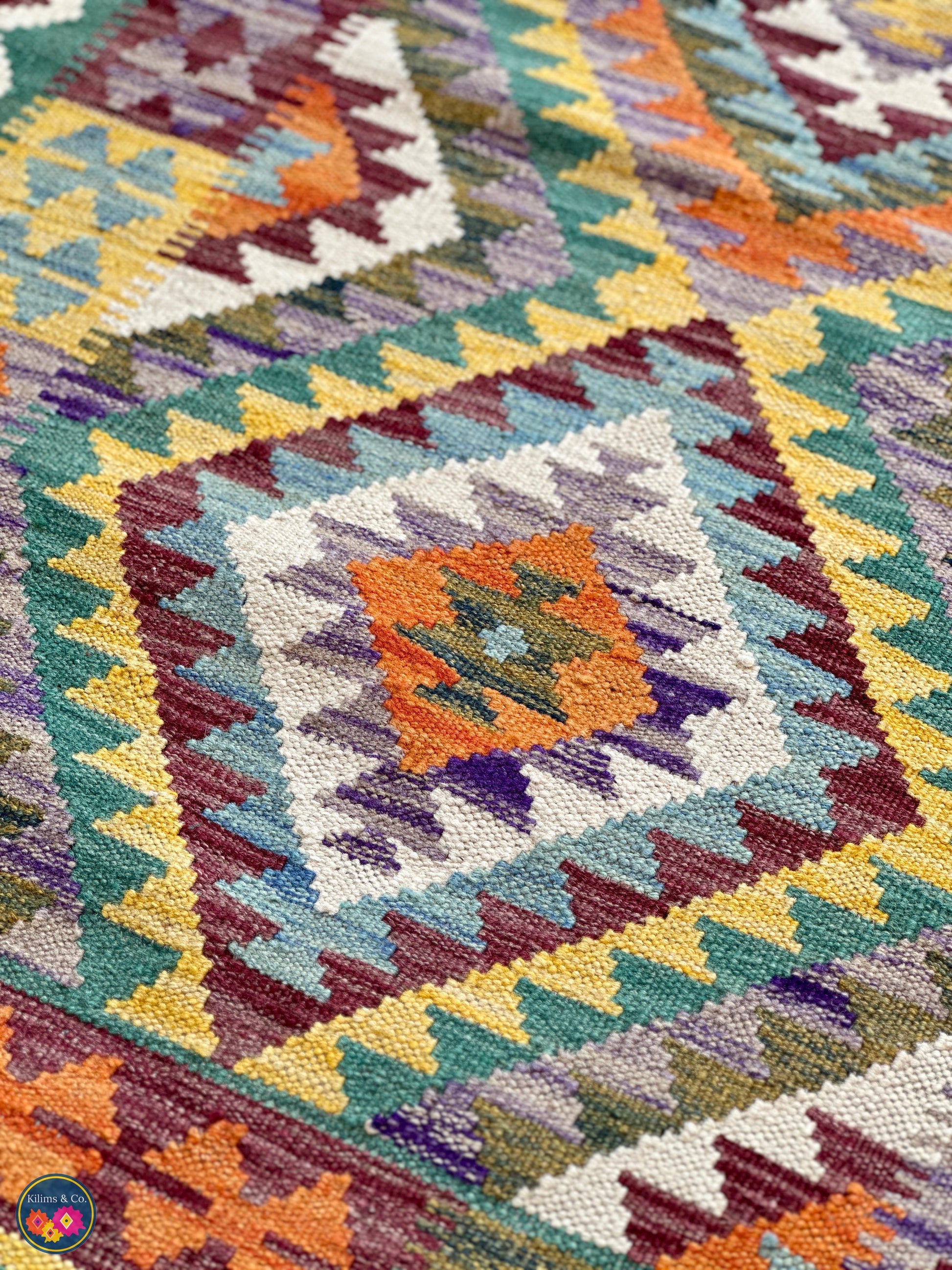 Woolen Floor Runner 10’0” x 2’8”