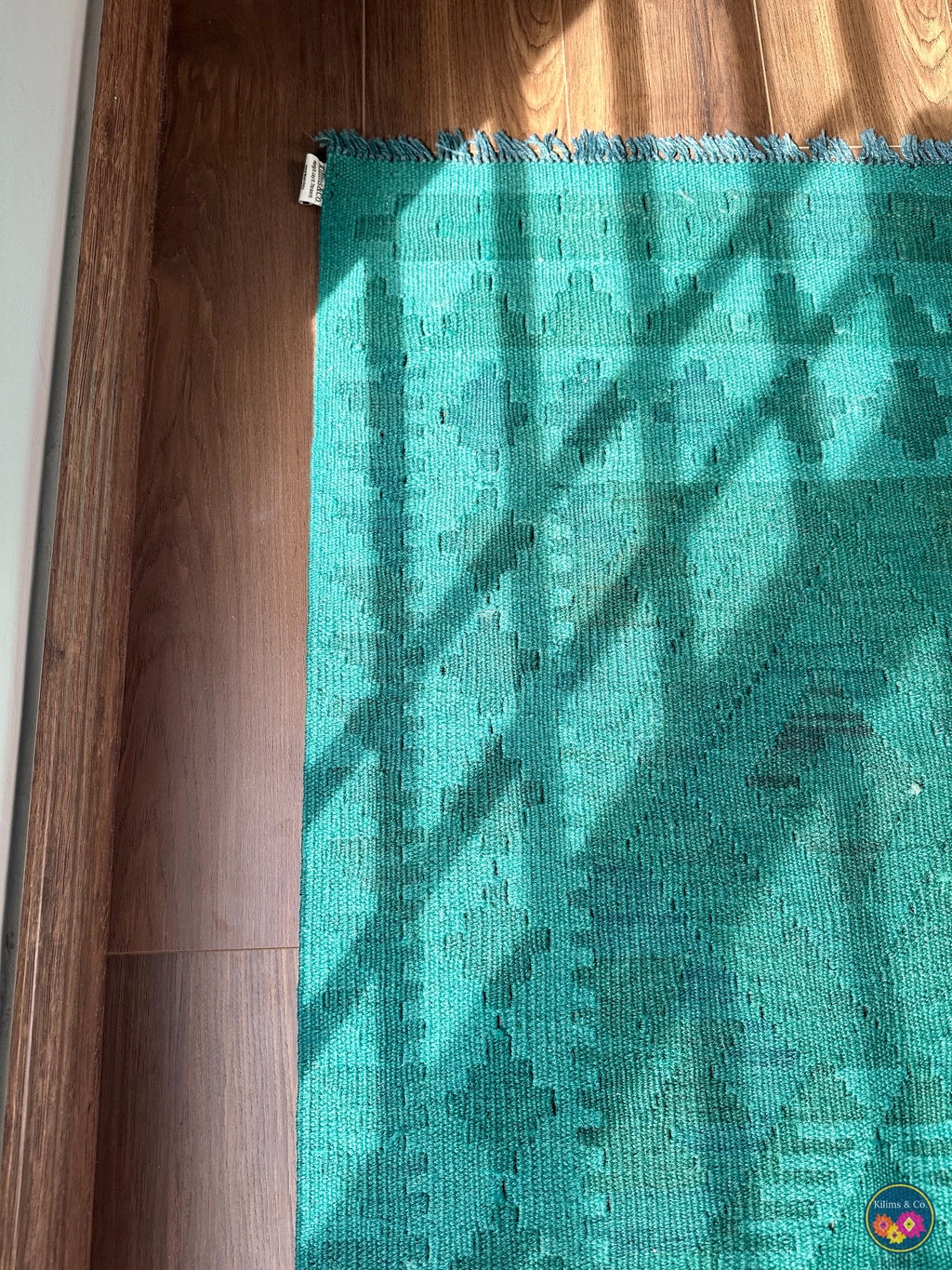 Pure Wool kilim 6ft 6in x 5ft 0in