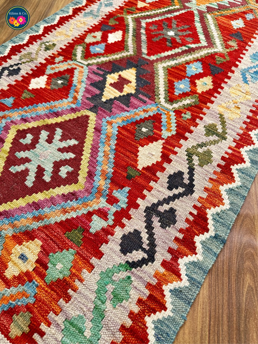 Woolen Floor Runner 6'6x2’2