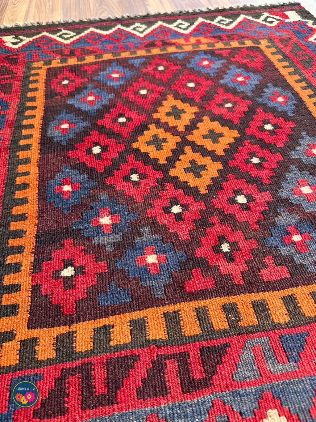 Pure Wool Hanging kilim 3’3” x 2’10”