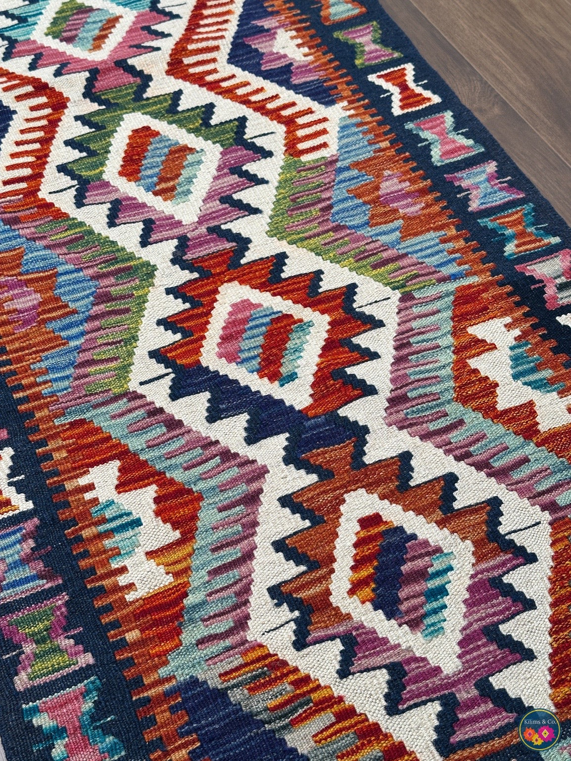 Woolen Floor Runner 6’2”x2’2”