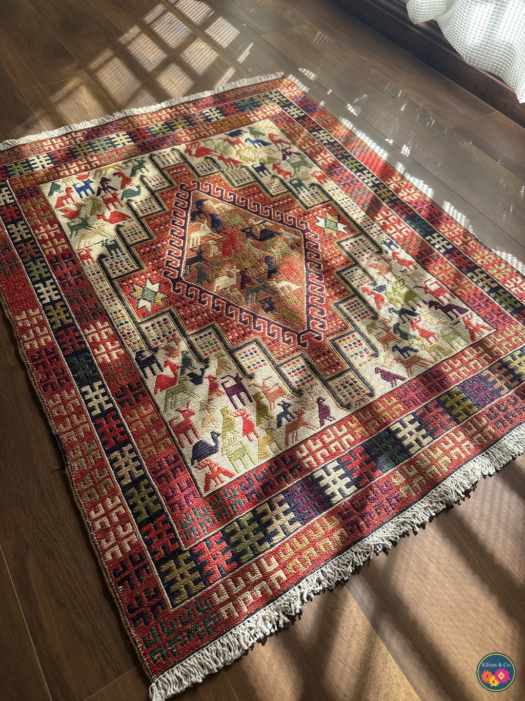 Vintage Sumak 3ft5in x 2ft8in