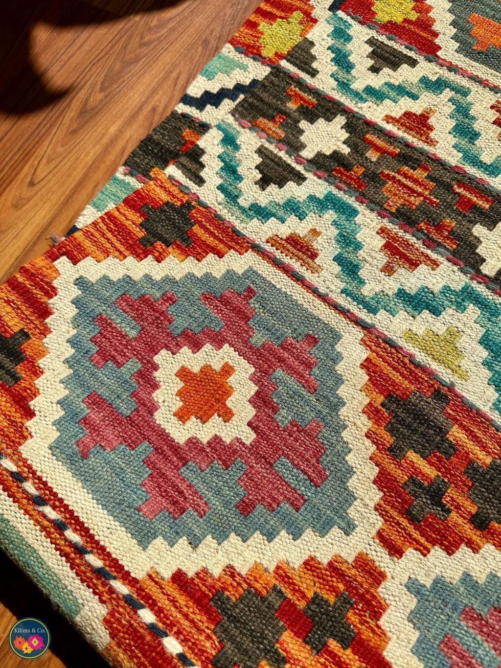 Woolen Floor Runner 6'6” x 2’2”