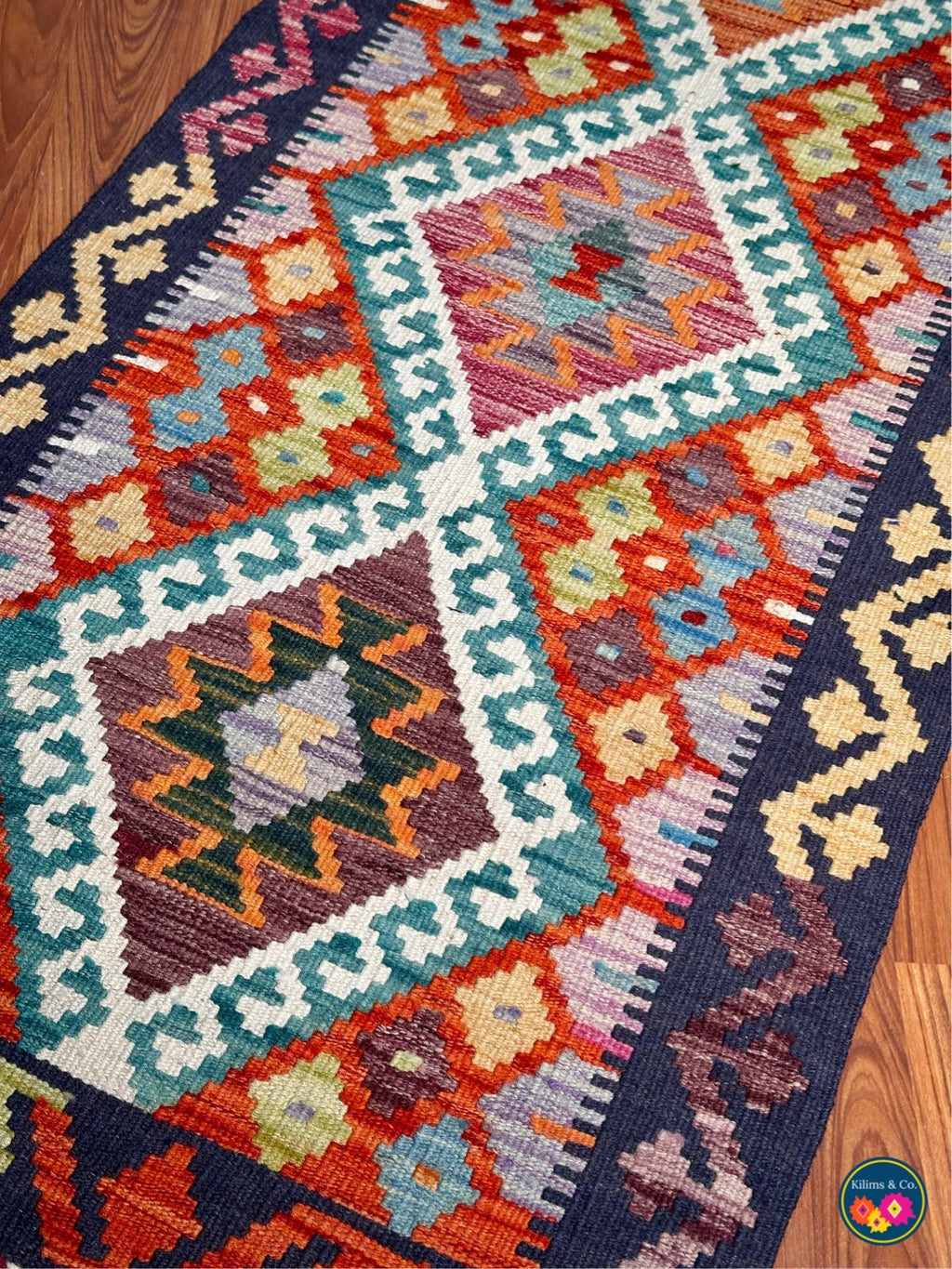 Woolen Floor Runner 6'5” x 2’3”