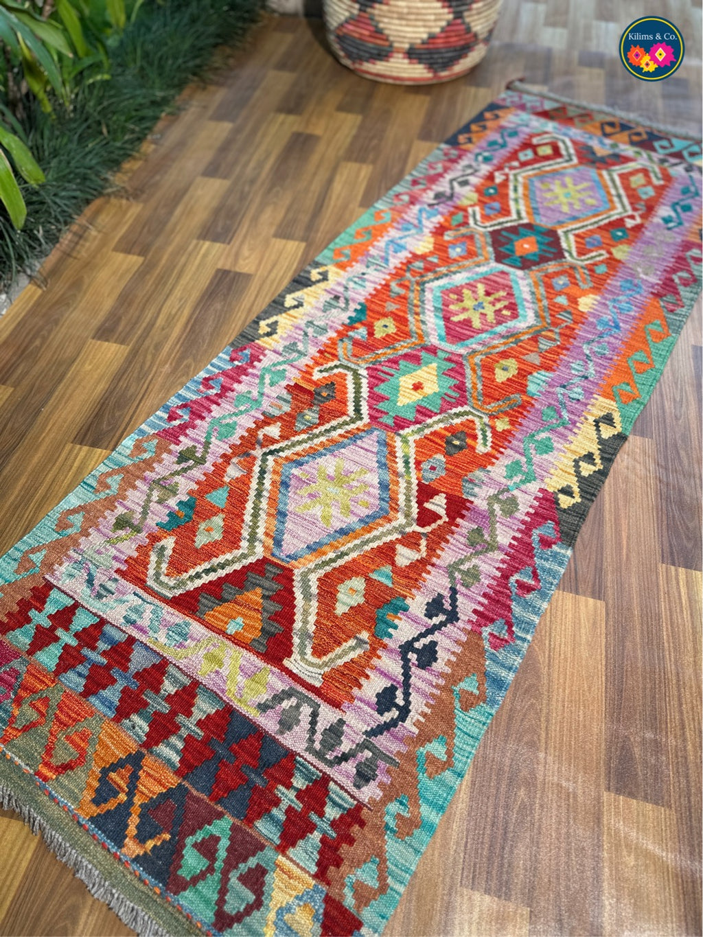 Woolen Floor Runner 6'6"x2’4”