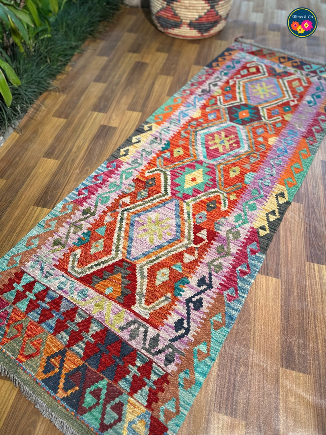 Woolen Floor Runner 6'6"x2’4”