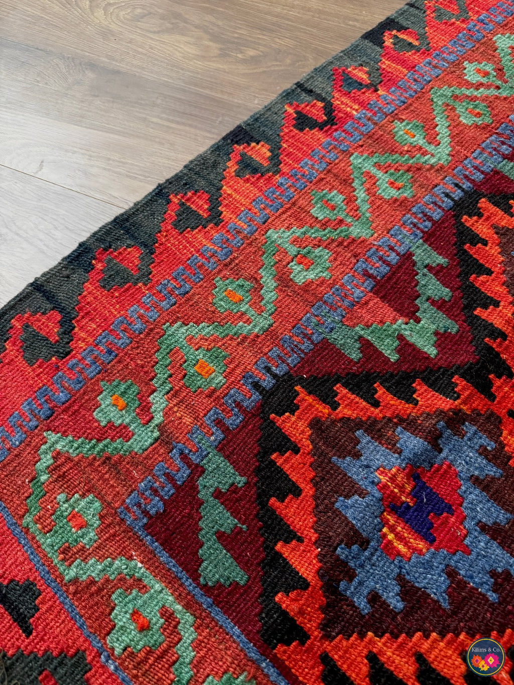 Woolen Floor Runner 4’4”x2’3”