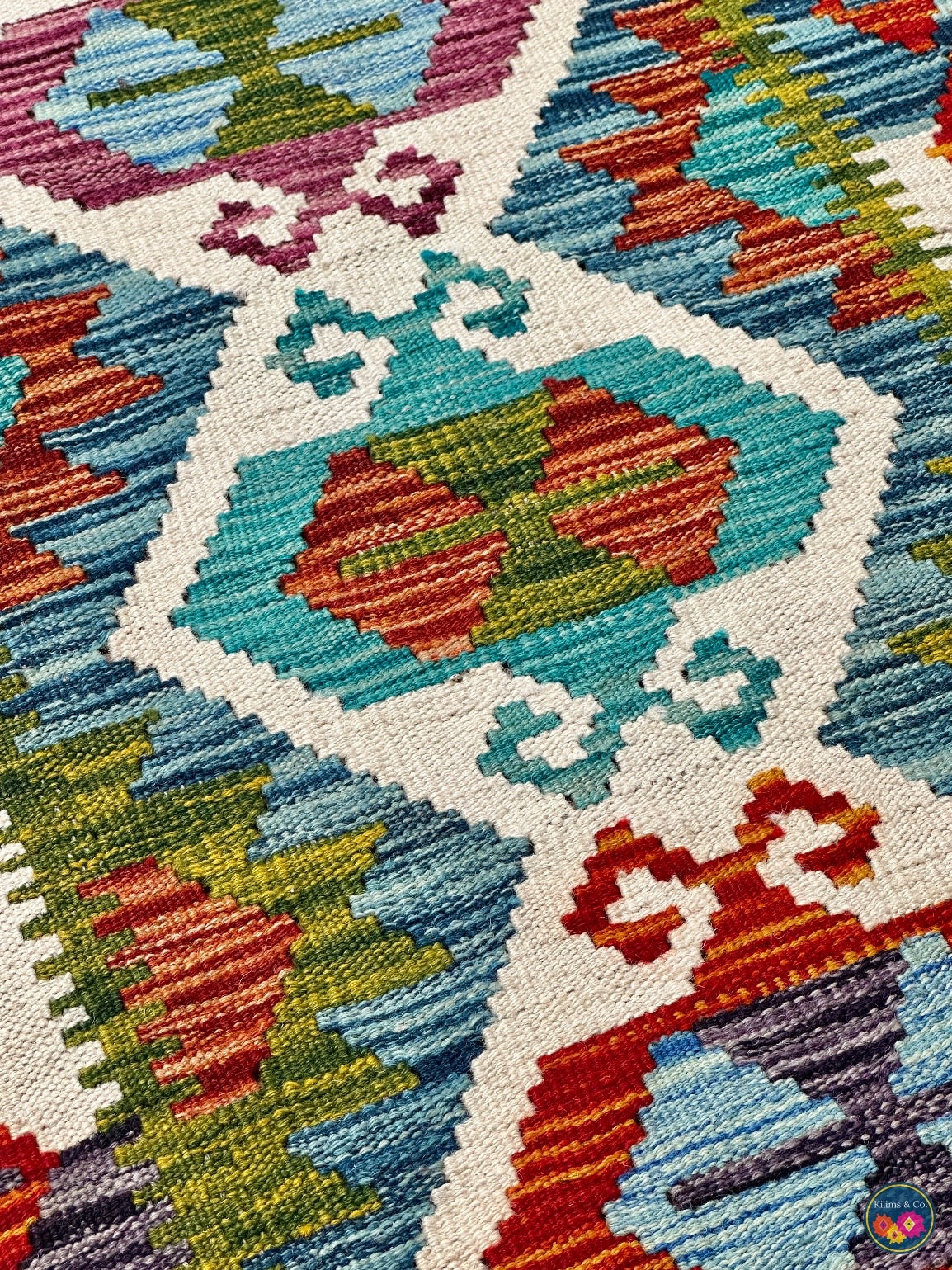 Woolen Floor Runner 6’3”x1’11”