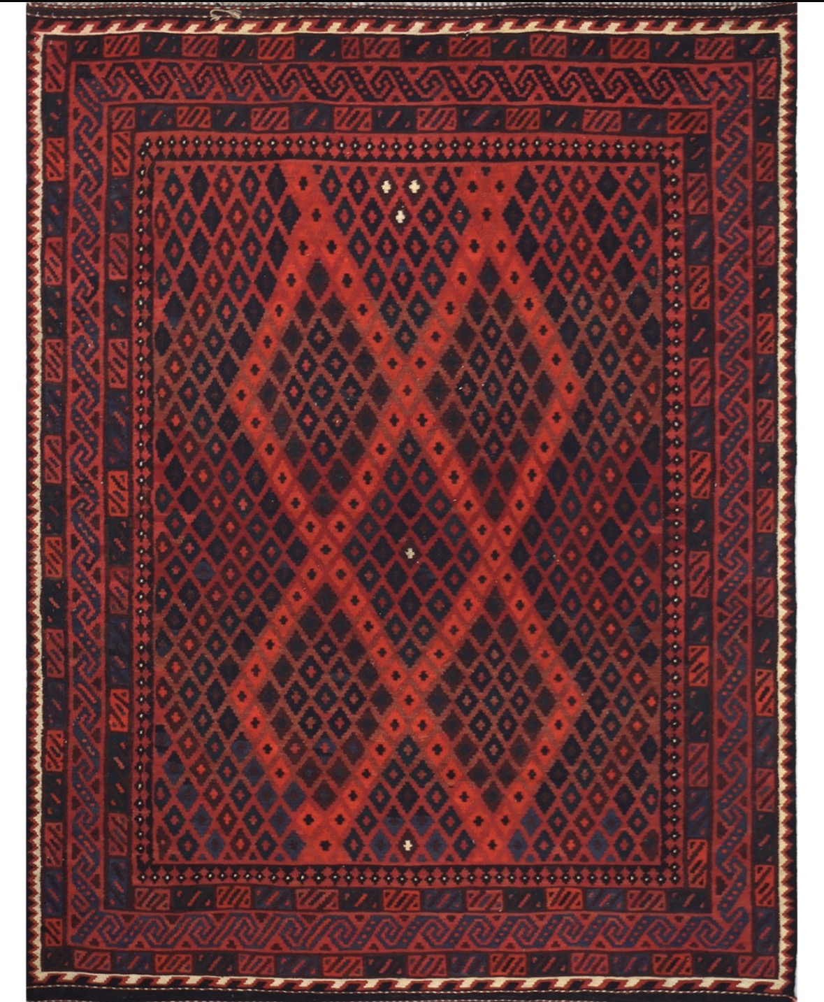 Pure Wool kilim 8ft 4in x 6ft 4in