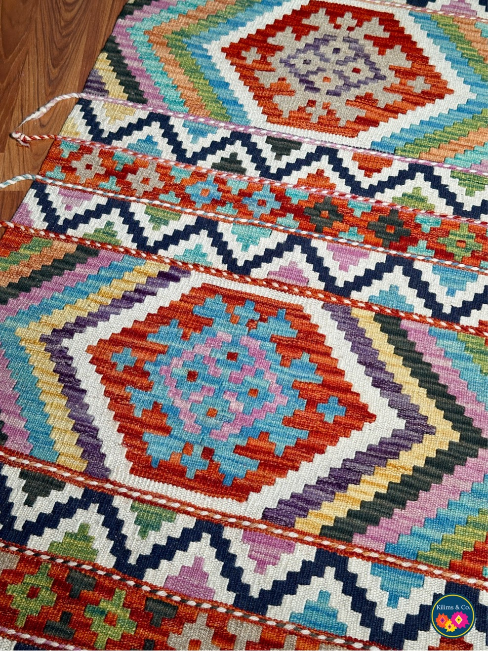 Woolen Floor Runner 6'6” x 2’2”