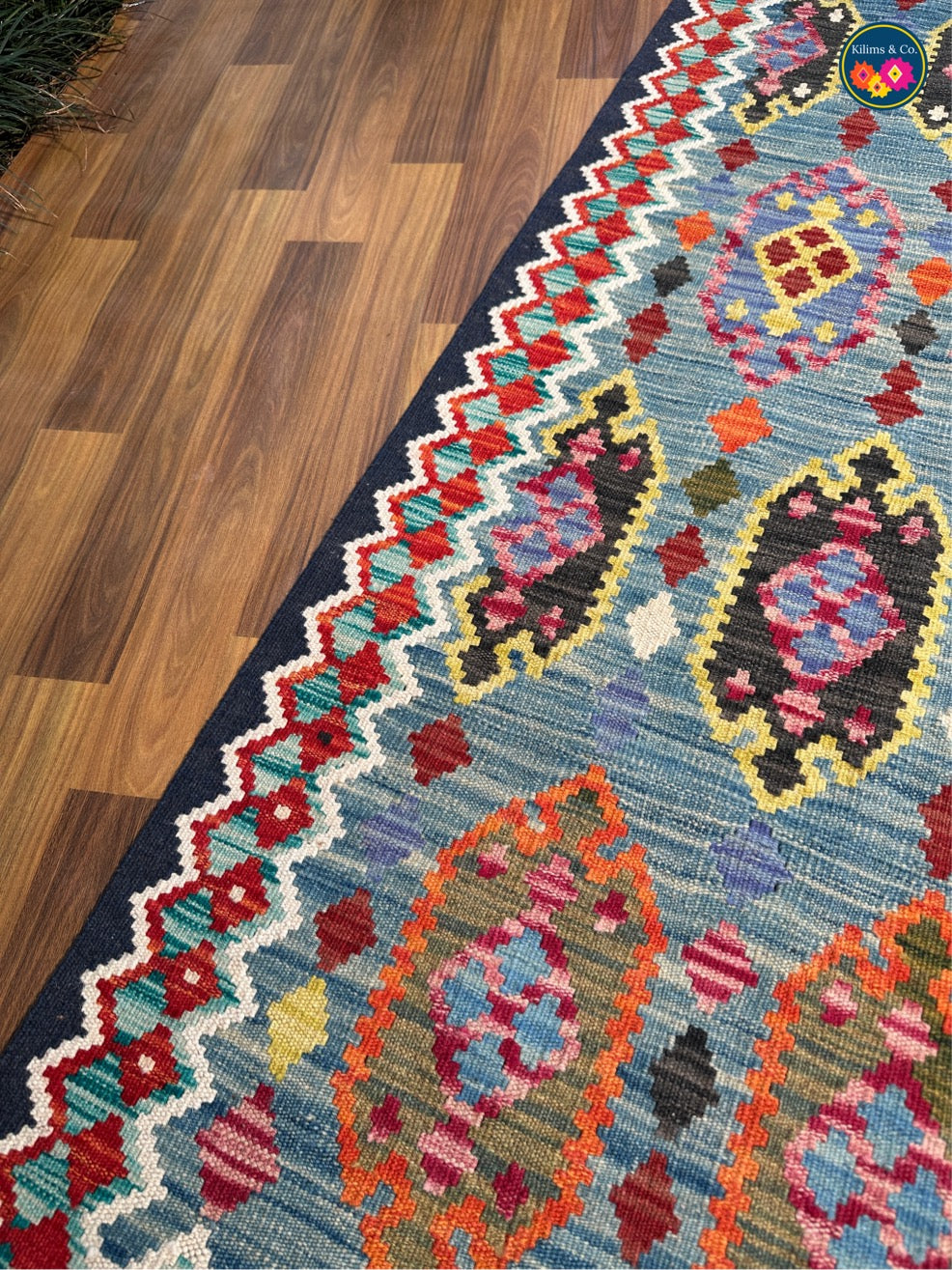 Woolen Floor Runner 6'7"x2'4”