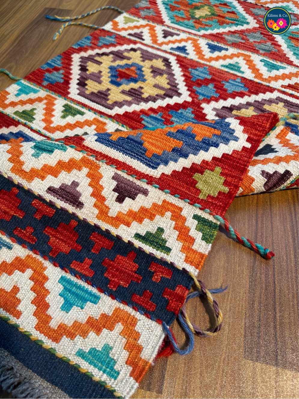 Woolen Floor Runner 6'5"x2'2”