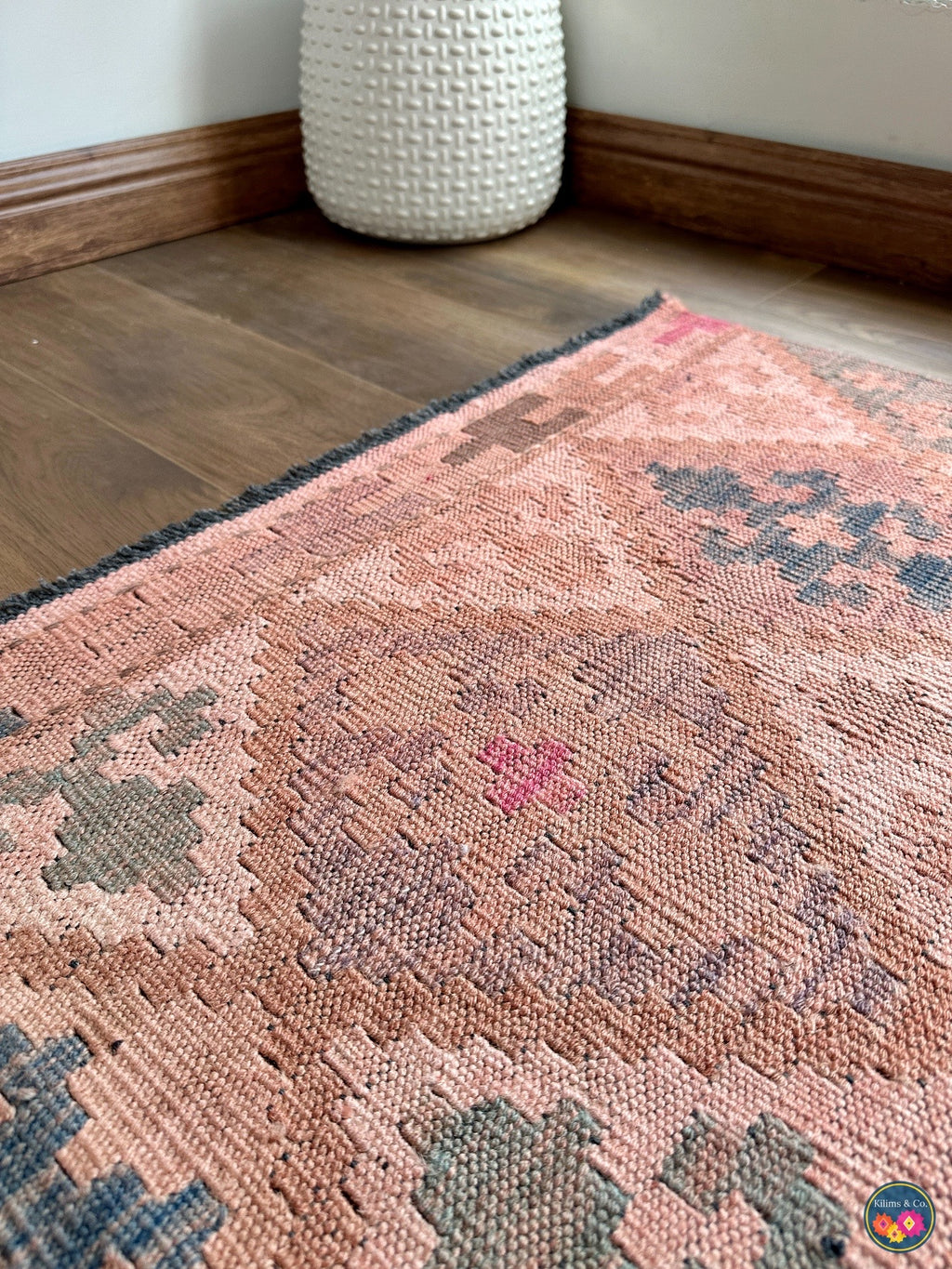 Pure Wool kilim 5ft 11in x 4ft 9in