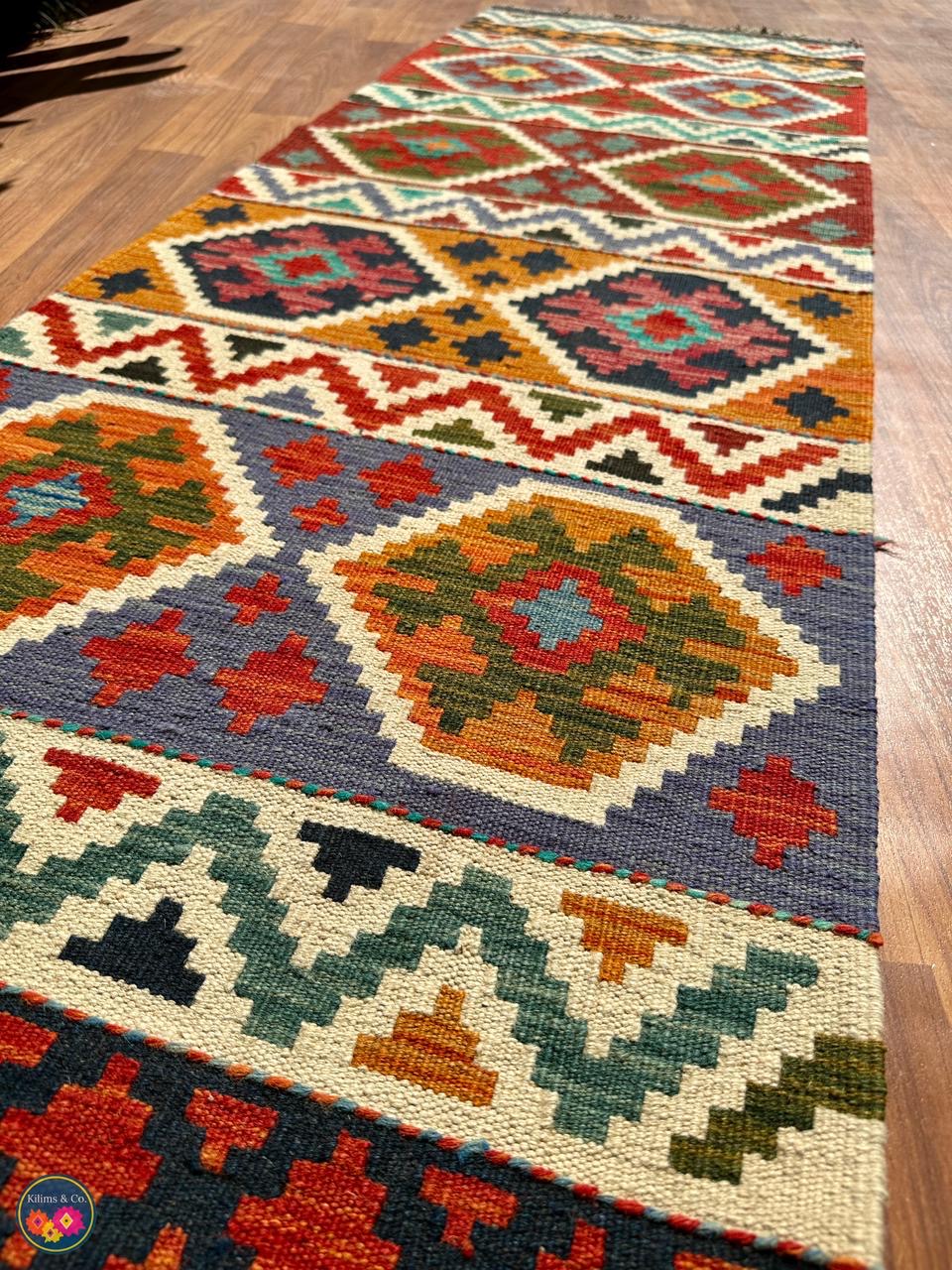 Woolen Floor Runner 6’6” x 2’1”