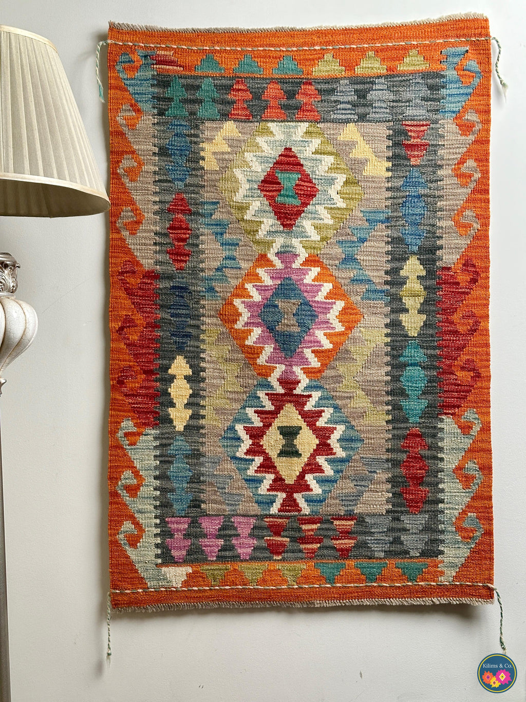 Pure Wool Hanging kilim 4’0” x 2’7”