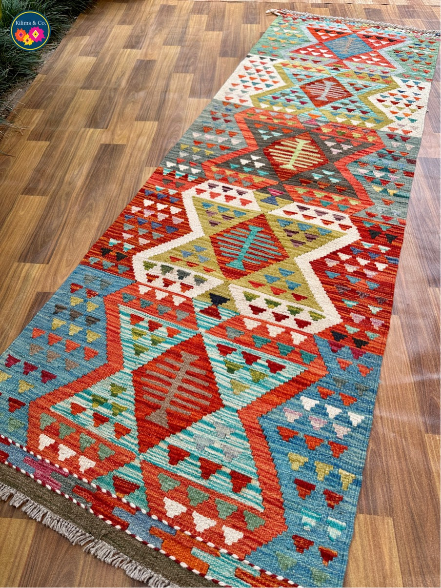 Woolen Floor Runner 6'11x2’3