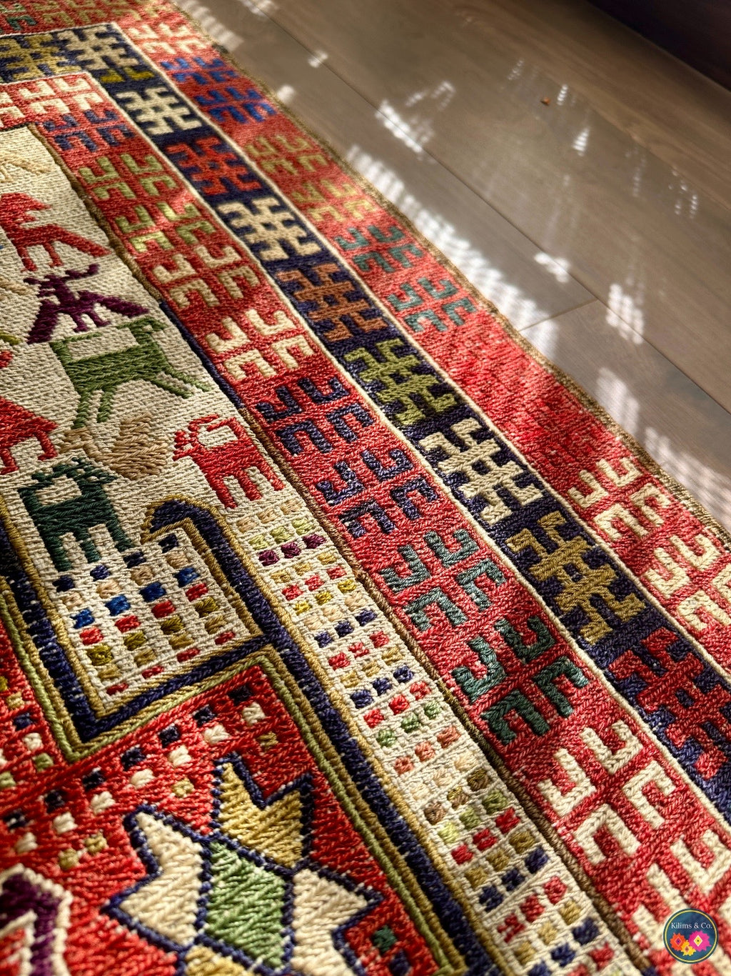 Vintage Sumak 3ft5in x 2ft8in