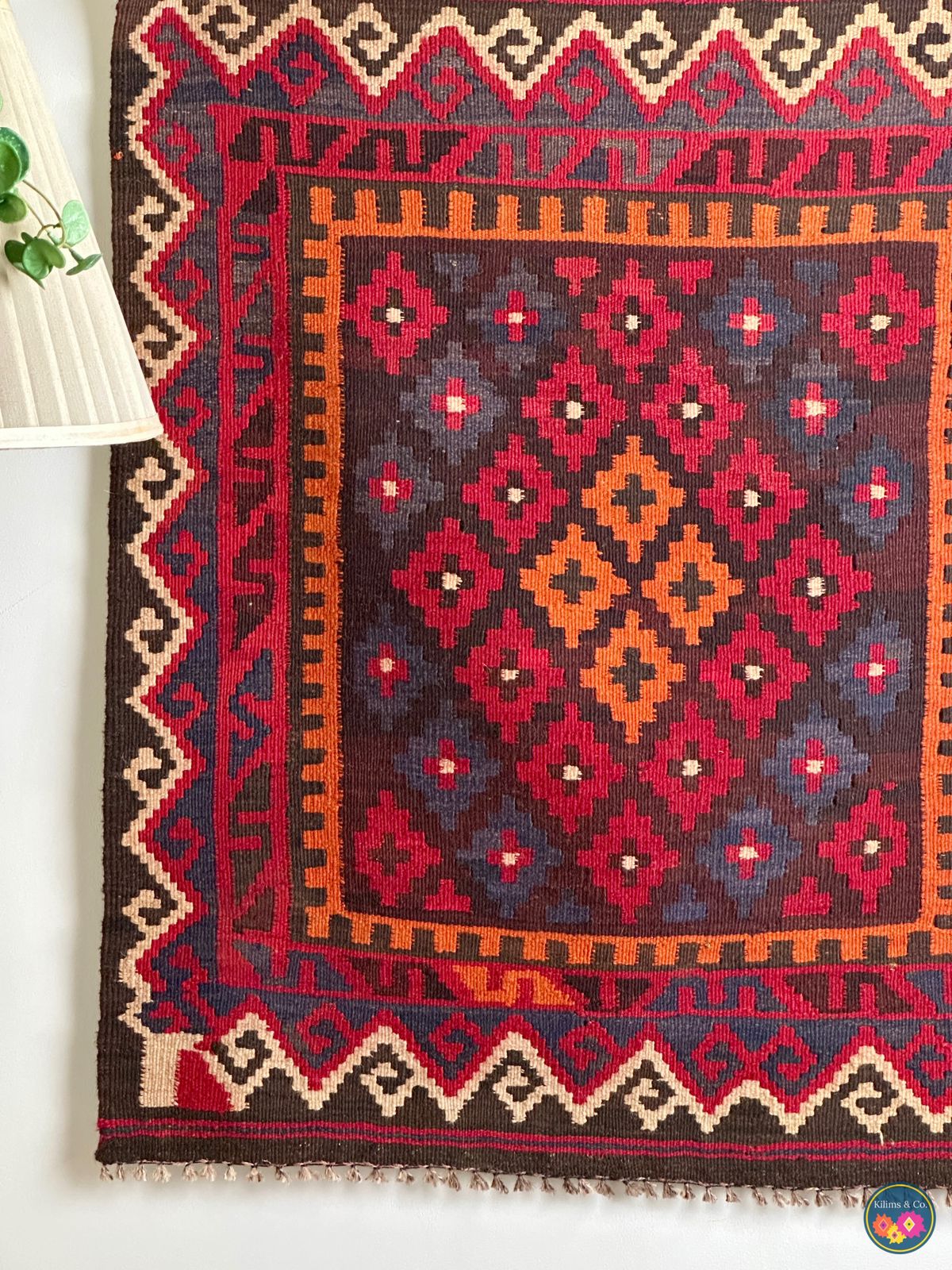 Pure Wool Hanging kilim 3’3” x 2’10”