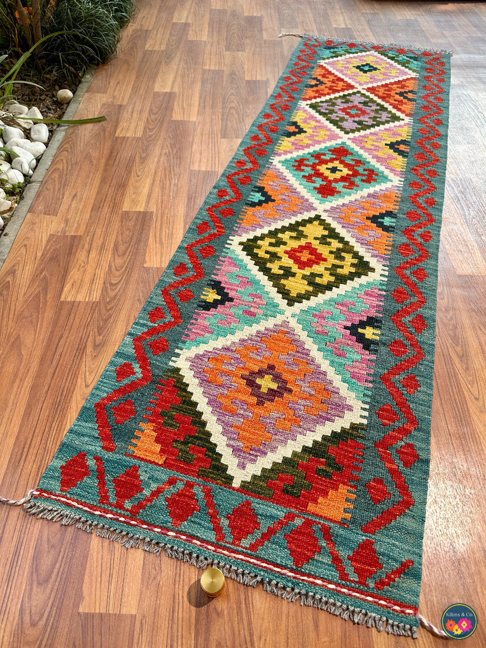 Woolen Floor Runner 6’6”x1’11”