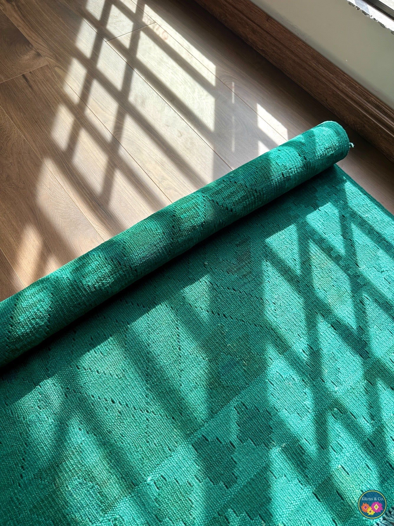 Pure Wool kilim 6ft 6in x 5ft 0in