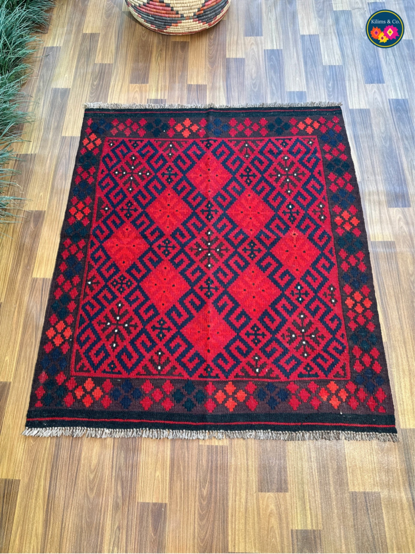 Afghan Beauty 46.0 (3’10”x3’4”)