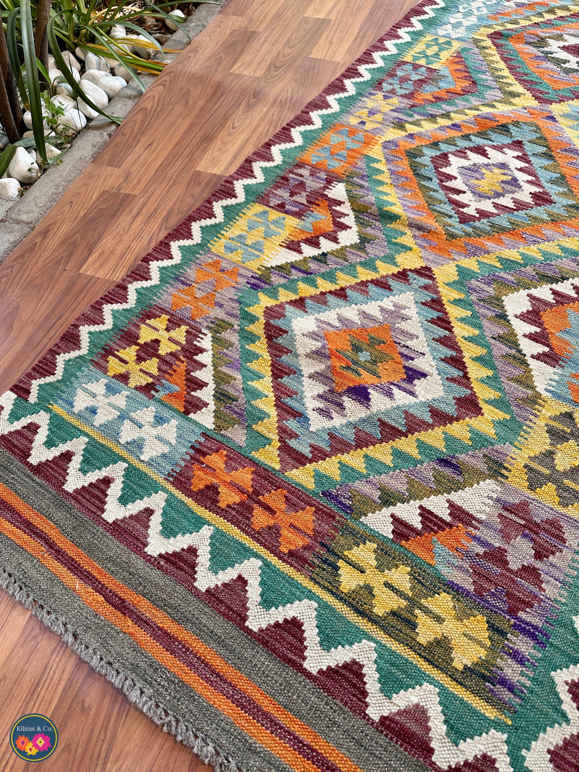 Woolen Floor Runner 10’0” x 2’8”