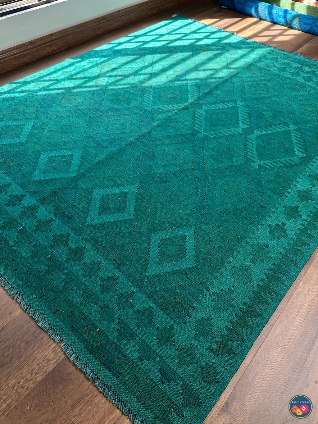 Pure Wool kilim 6ft 6in x 5ft 0in