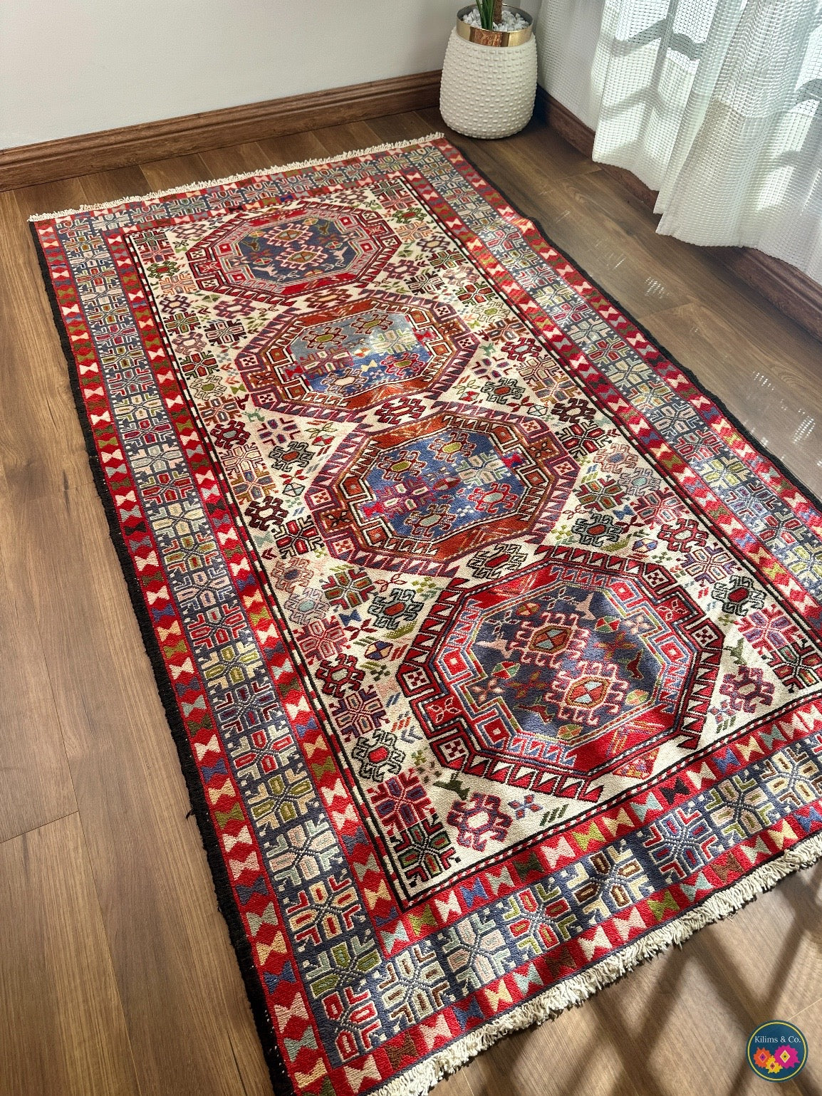 Vintage Sumak 6ft9in x 3ft11in