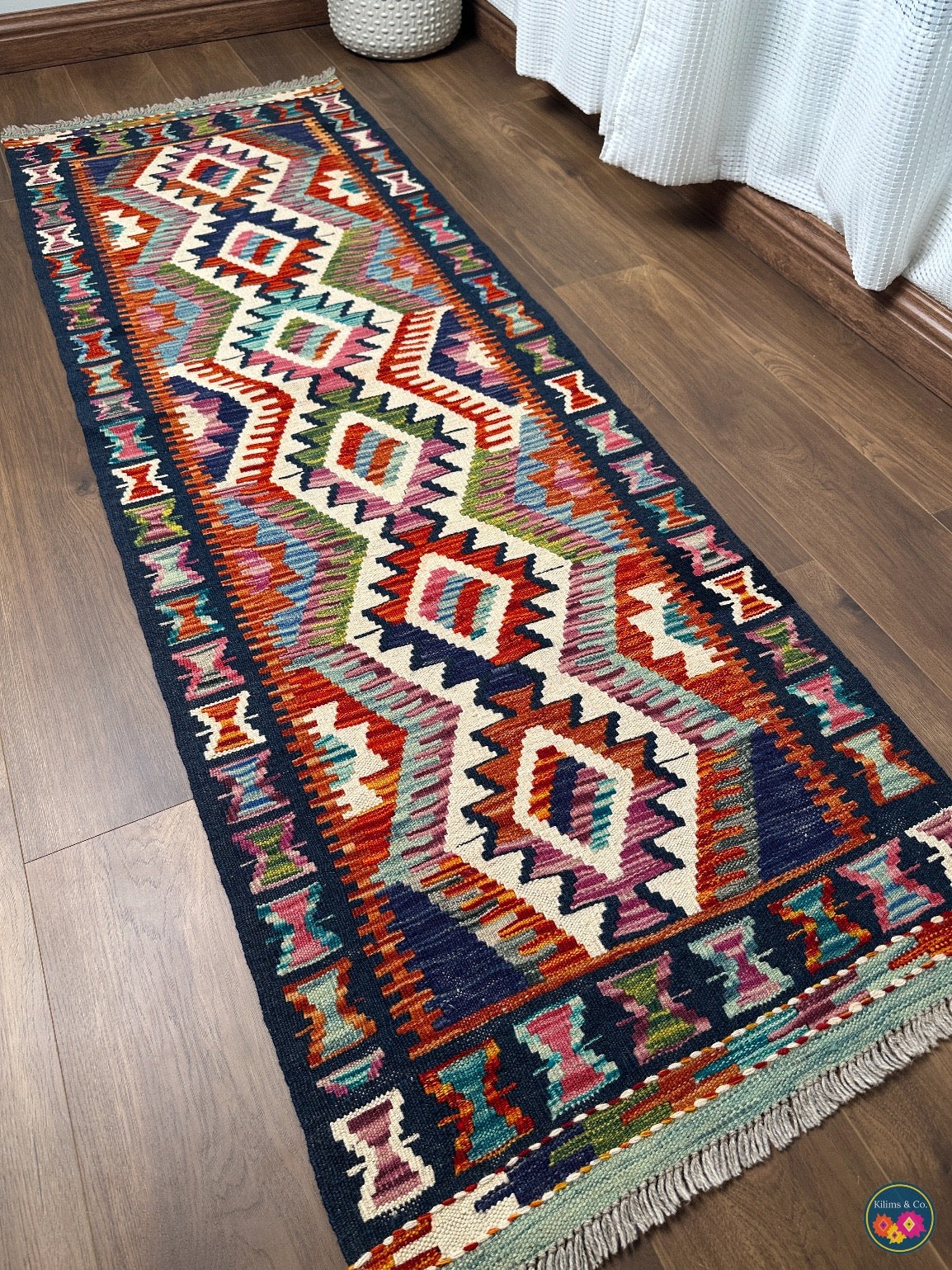 Woolen Floor Runner 6’2”x2’2”