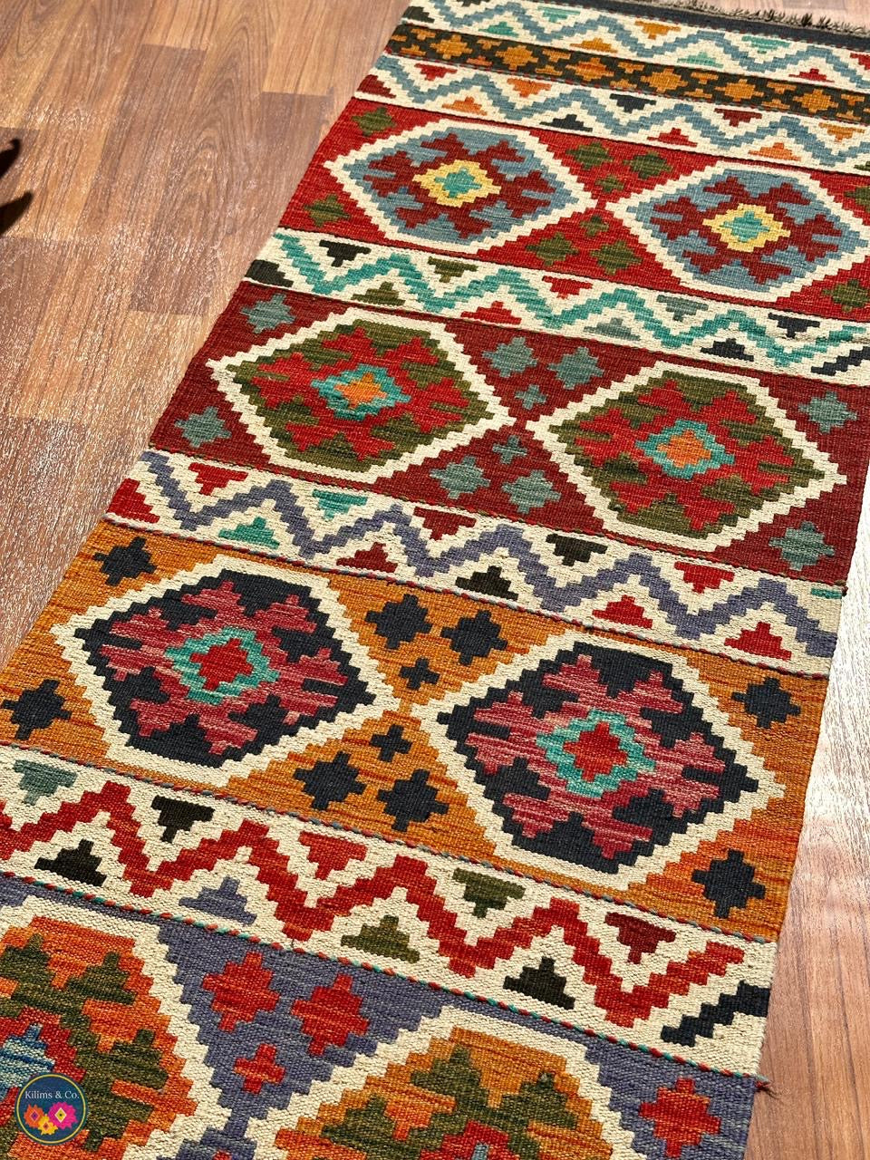 Woolen Floor Runner 6’6” x 2’1”