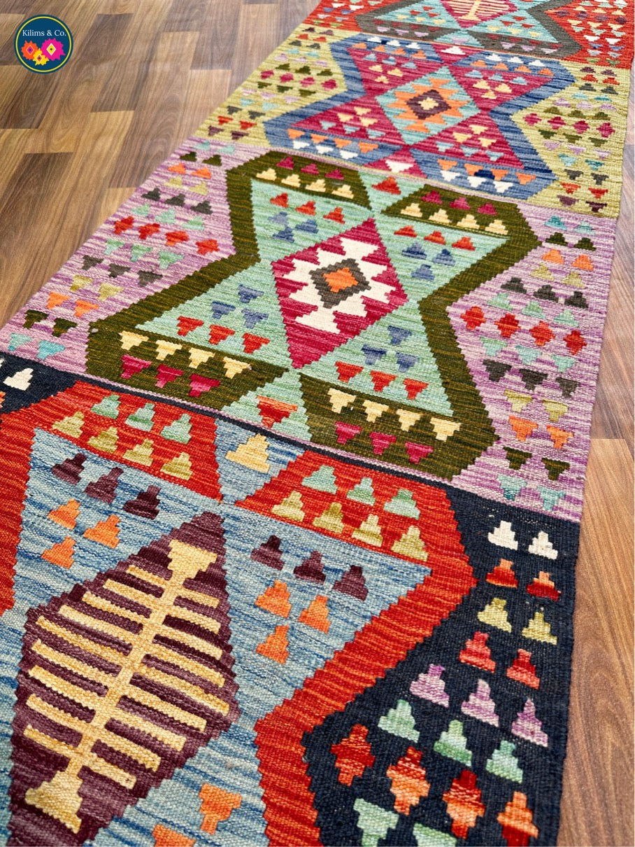 Woolen Floor Runner 6'6x2’2