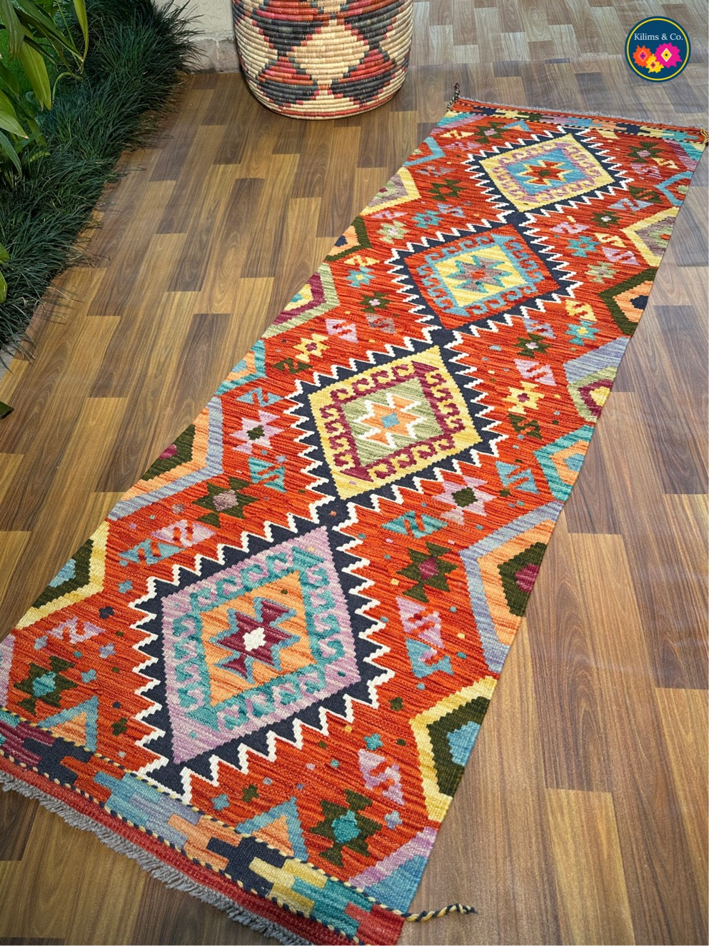 Woolen Floor Runner 6'8"x2’2”