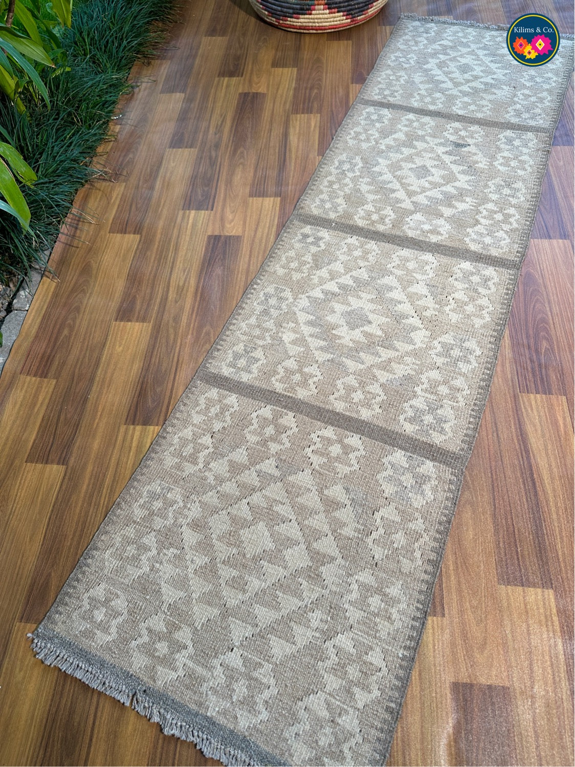 Woolen Floor Runner 6'4"x1'8”